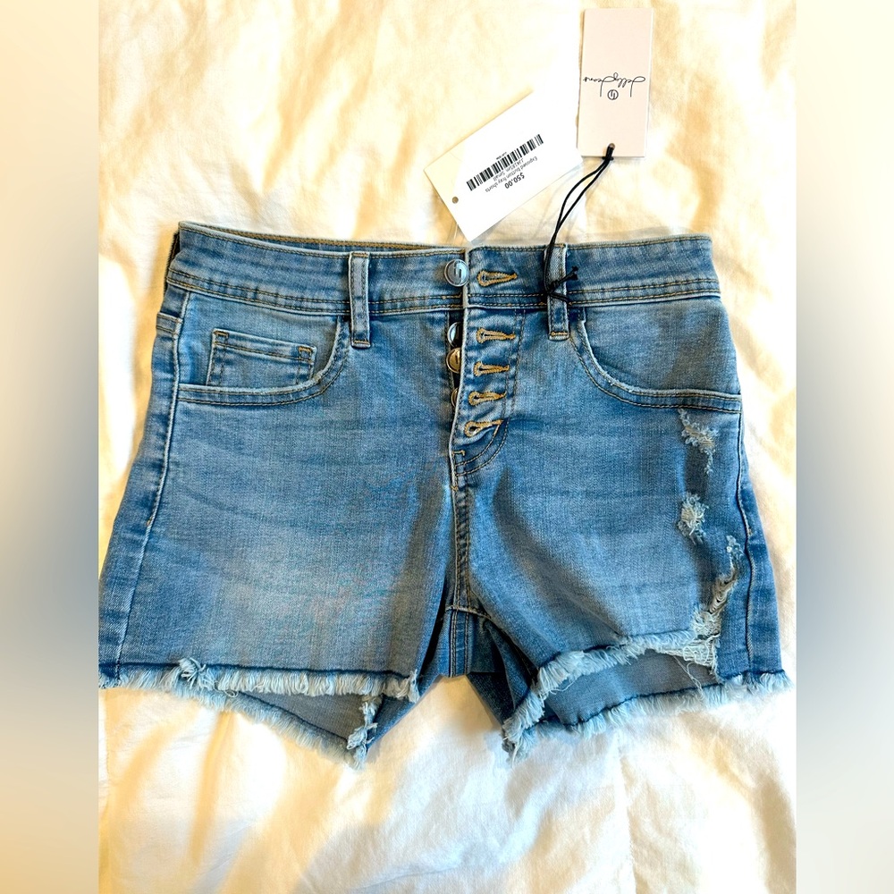 Blue washed Jean shorts size s